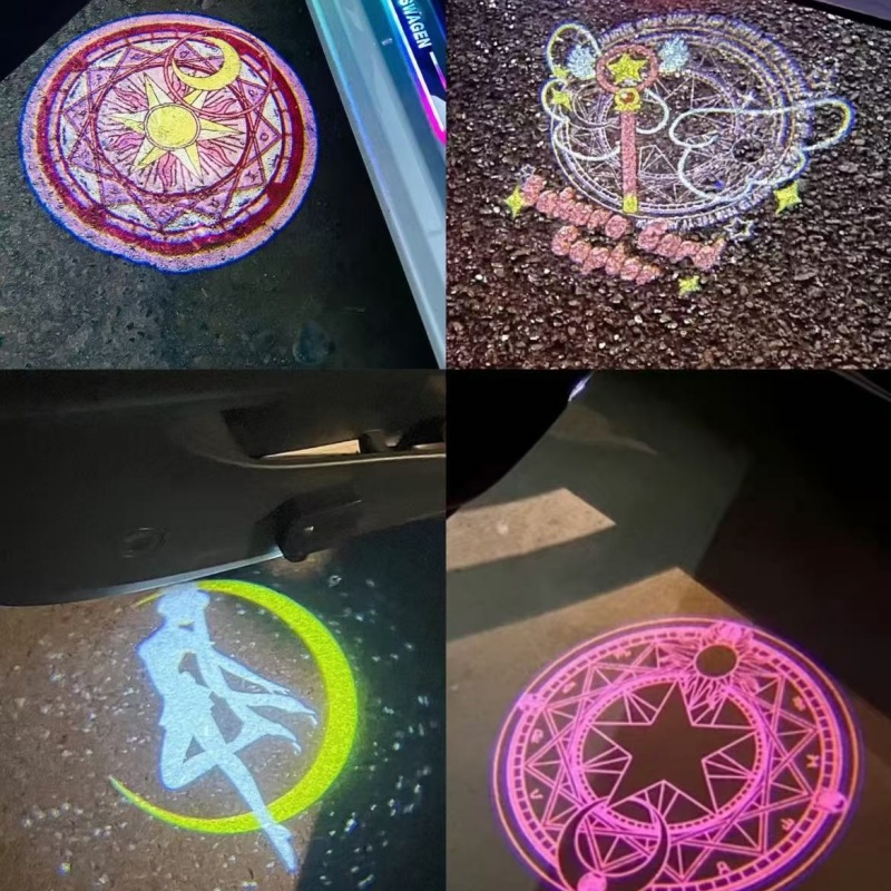 Decor Lighting Floor Lamps - Sailor Moon Anime Car Welcome Light