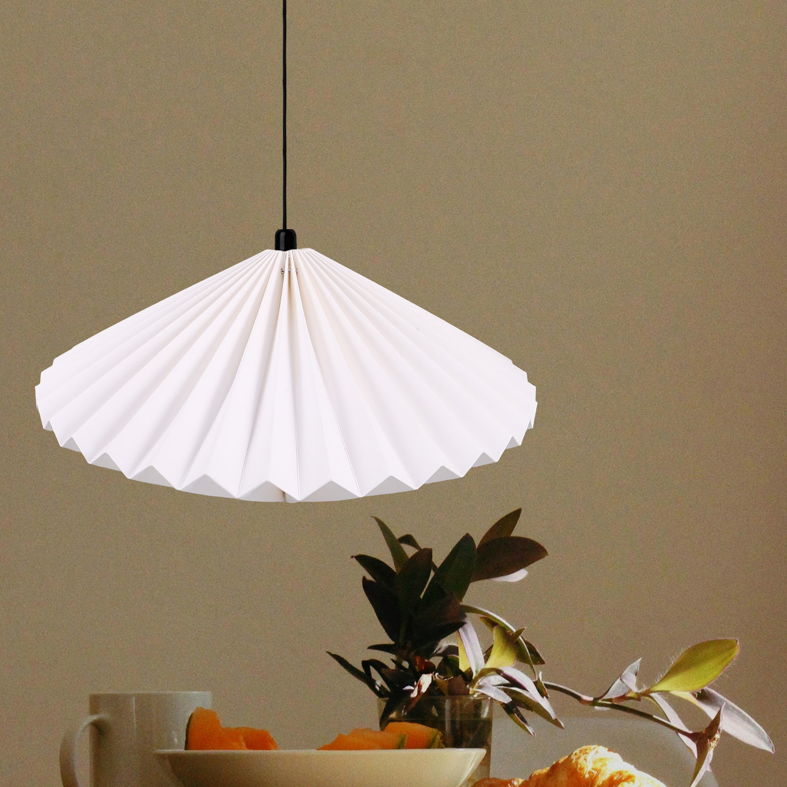 Geometric Lamp Shade - Foldable Geometric Origami Pendant Lamp Shade