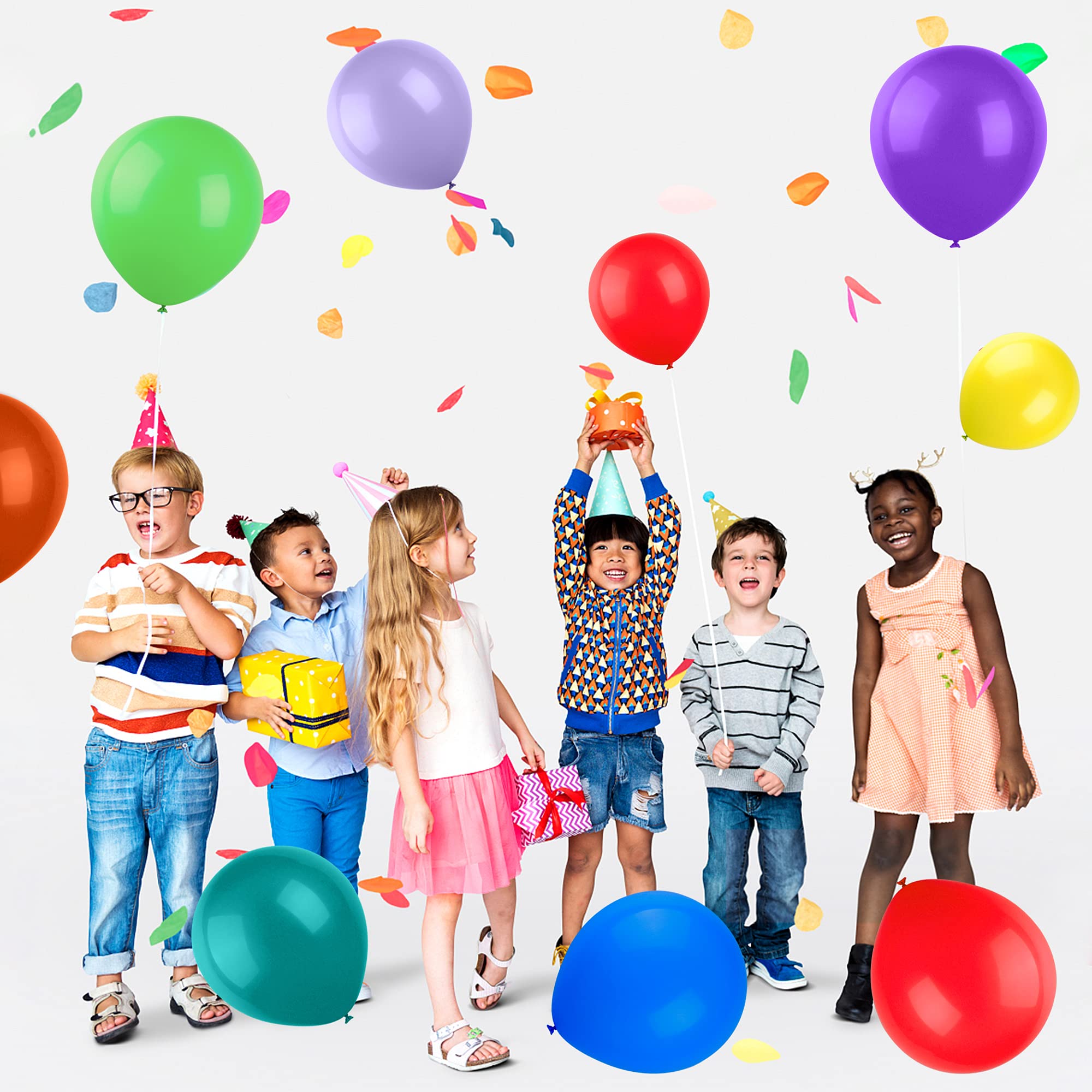 Bulk Latex Balloons 100-200pcs - огляд і ціна Orange Lighting Decor