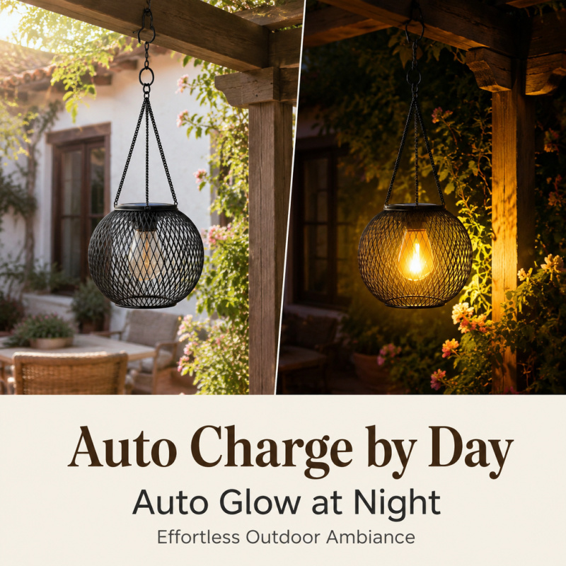 Solar Powered LED Hanging Floo - огляд і ціна Decor Lighting Floor Lamps