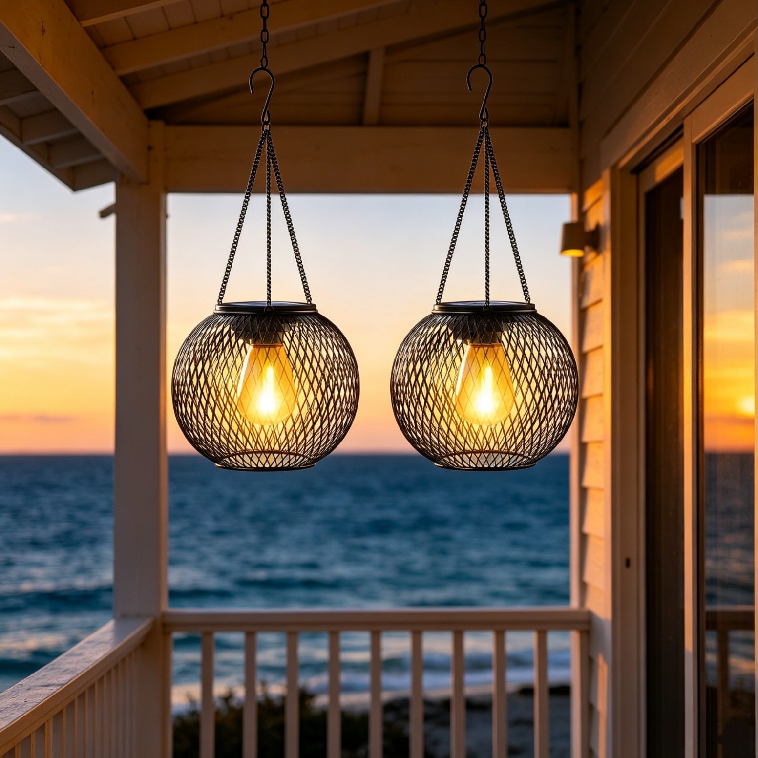 Solar Powered LED Hanging Floo - огляд і ціна Decor Lighting Floor Lamps