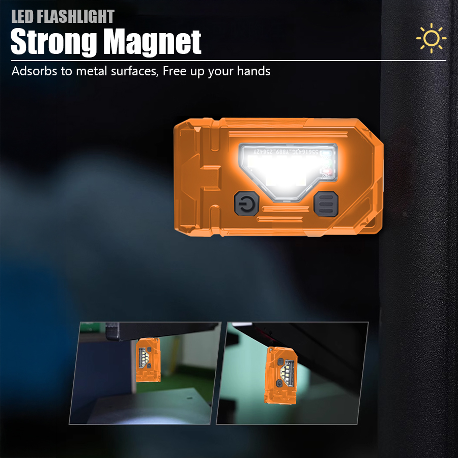Mini Keychain EDC Flashlight R - огляд і ціна Orange Lighting Decor