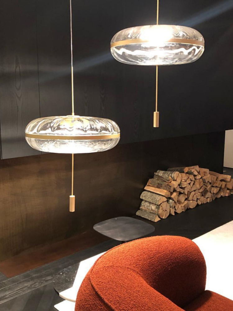 Nordic Postmodern Circular Gla - огляд і ціна Lighting Decor Store