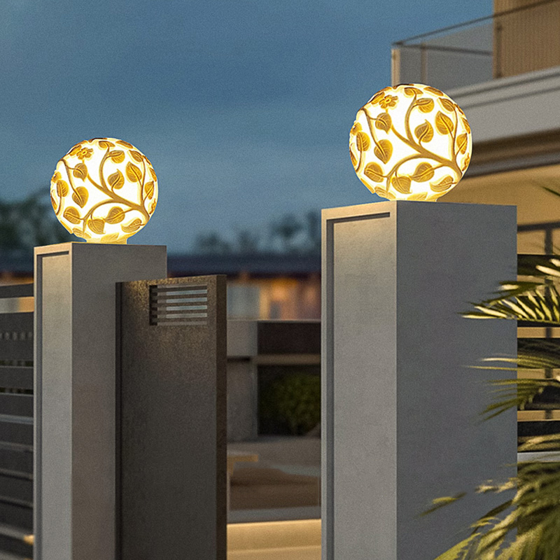 Outdoor column lights solar LE - огляд і ціна Decor Lighting Floor Lamps