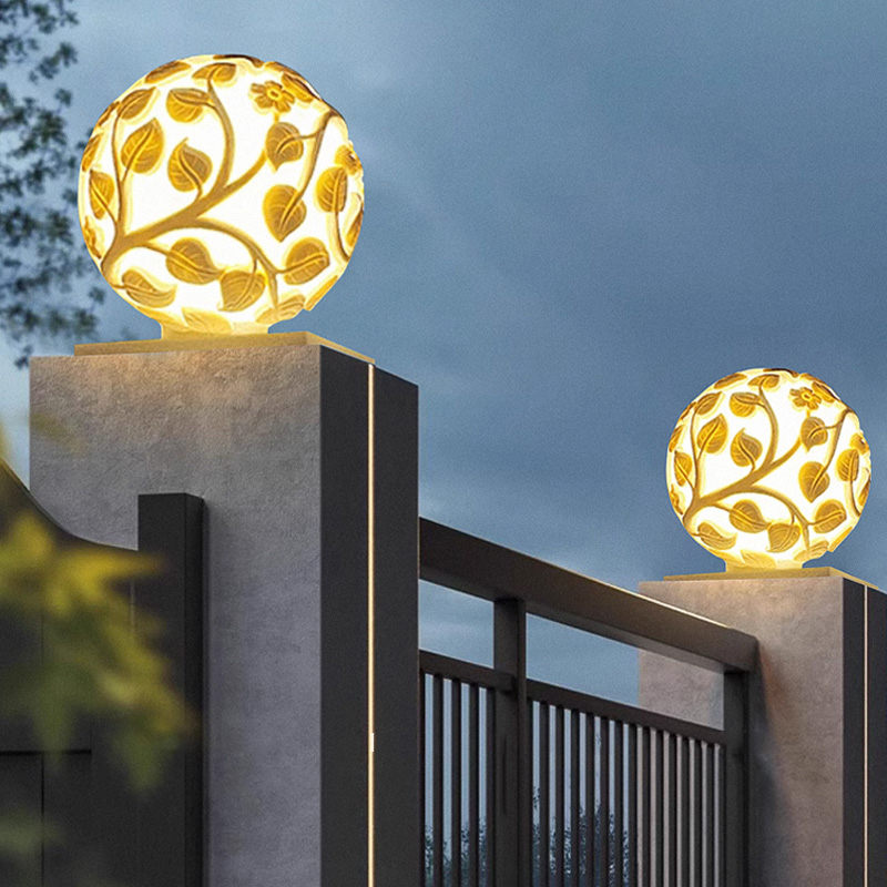 Outdoor column lights solar LE - огляд і ціна Decor Lighting Floor Lamps