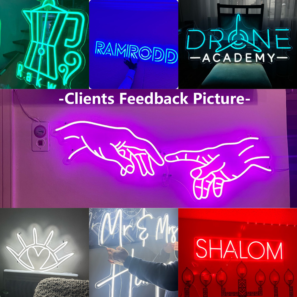 Customizable LED Neon Light Si - огляд і ціна Lighting Decor Store