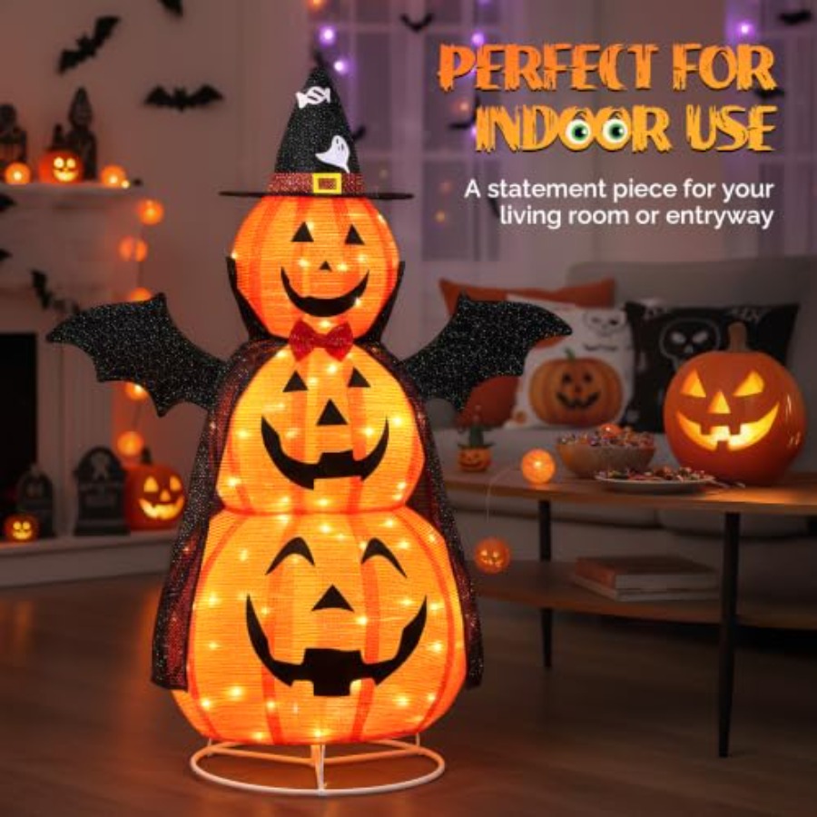 Outdoor Halloween Decorations: - огляд і ціна Orange Lighting Decor