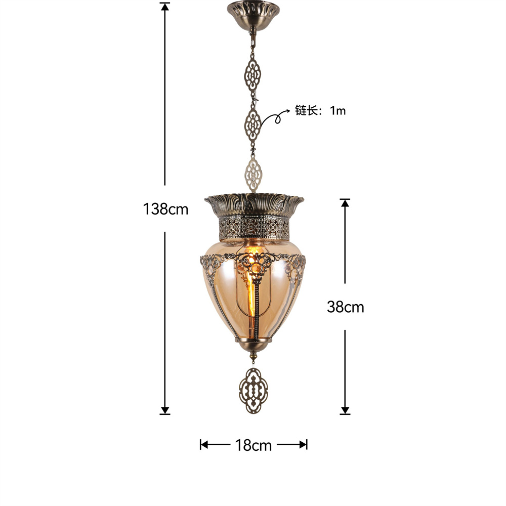 Dubai Retro Style Handmade Gla - огляд і ціна Lighting Decor Store