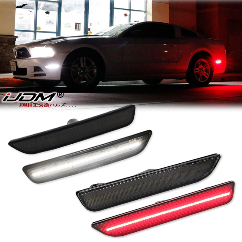 2pcs Car Front Rear Bumper Sid - огляд і ціна Orange Lighting Decor