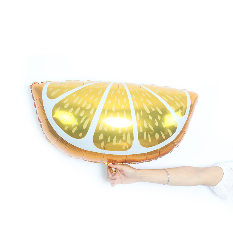 1Pcs Tropical Fruit Balloons L - огляд і ціна Orange Lighting Decor