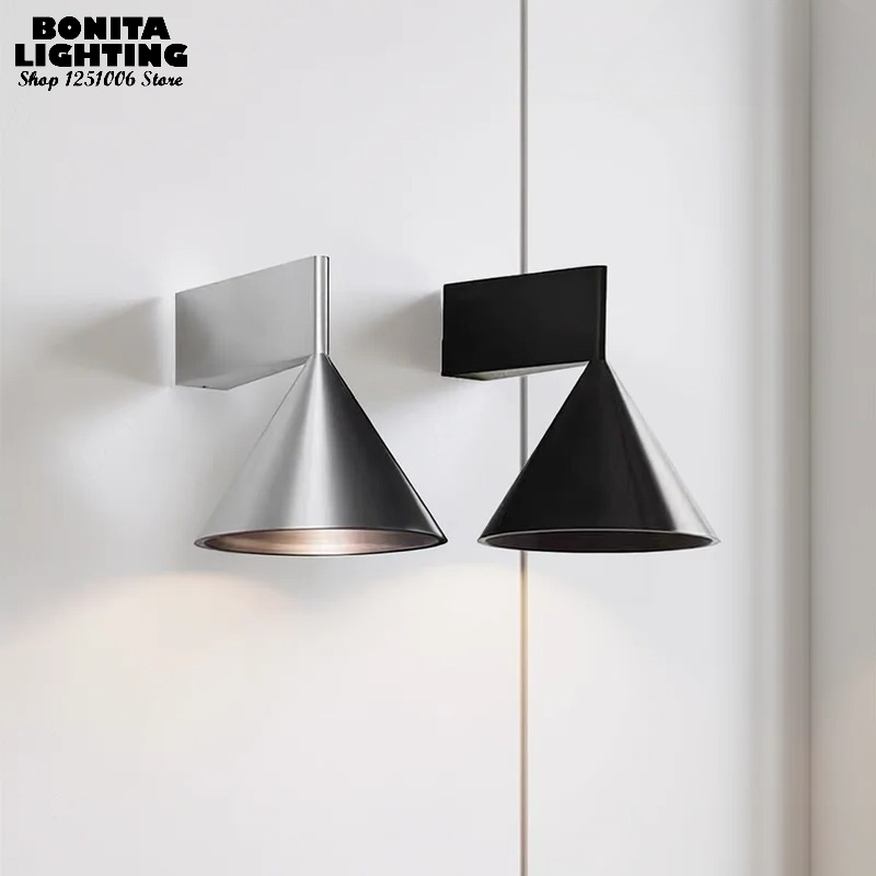 Nordic Geometric Cone Wall Lam - огляд і ціна Geometric Lamp Shade