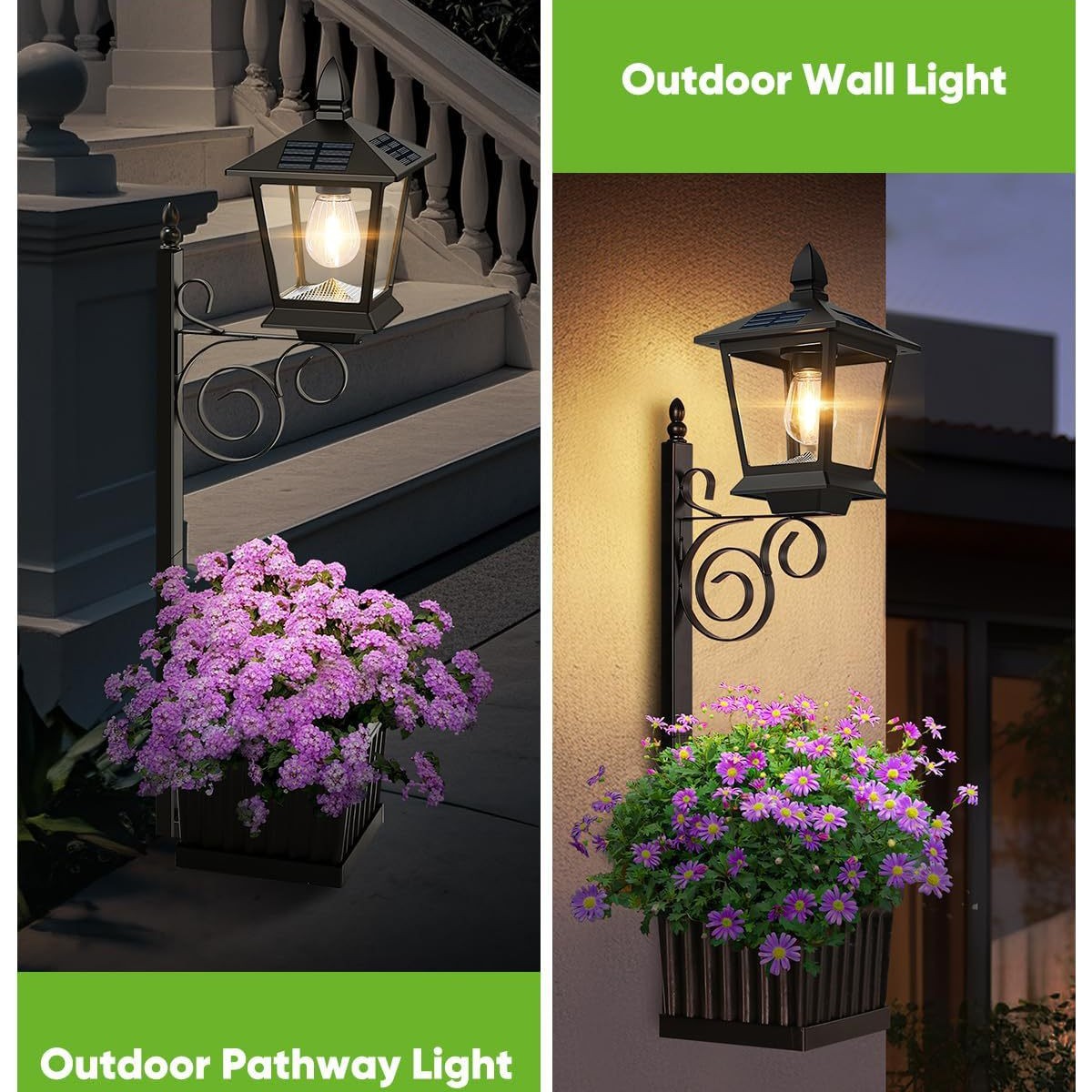2 in 1 Solar Planter Lamp Wate - огляд і ціна Decor Lighting Floor Lamps