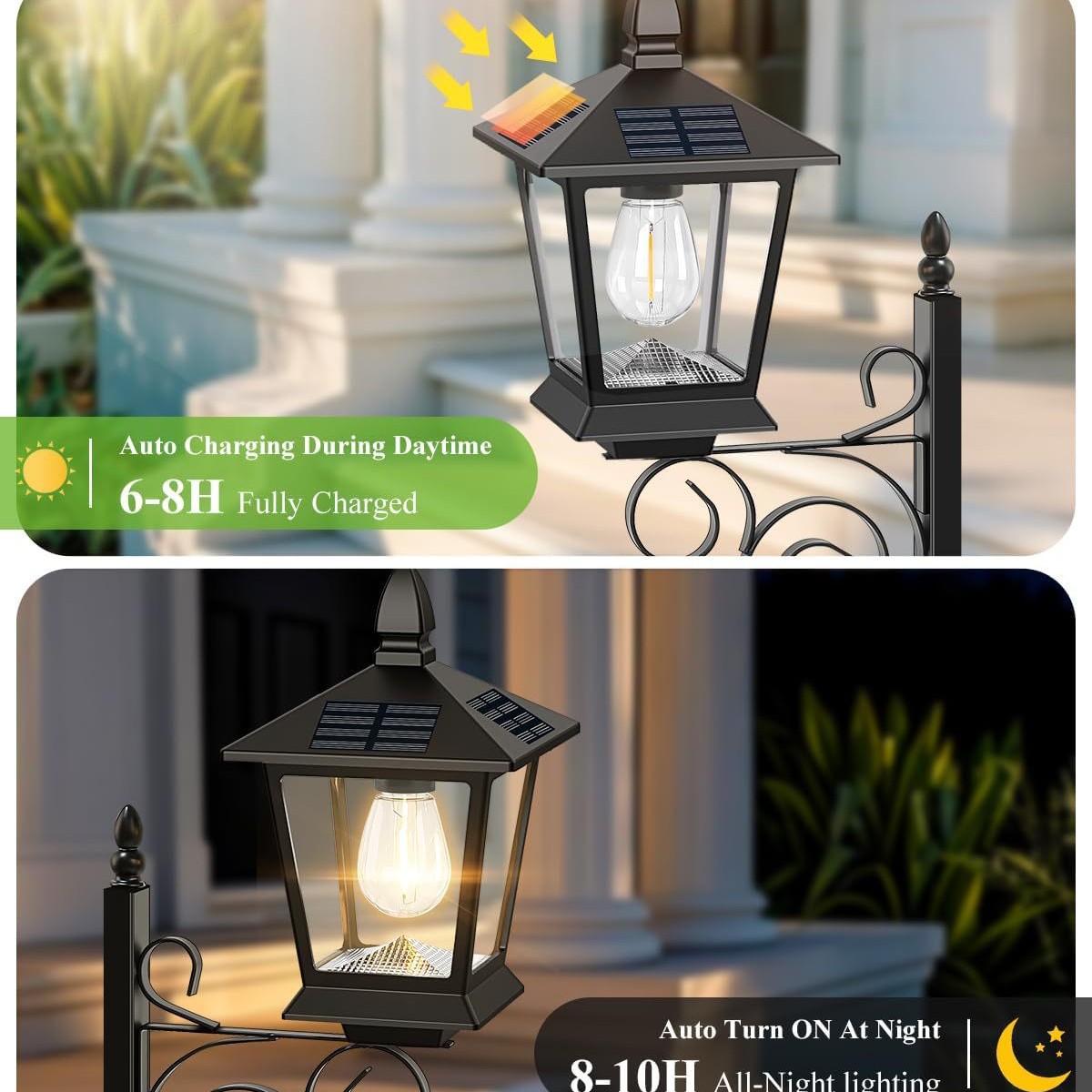 2 in 1 Solar Planter Lamp Wate - огляд і ціна Decor Lighting Floor Lamps