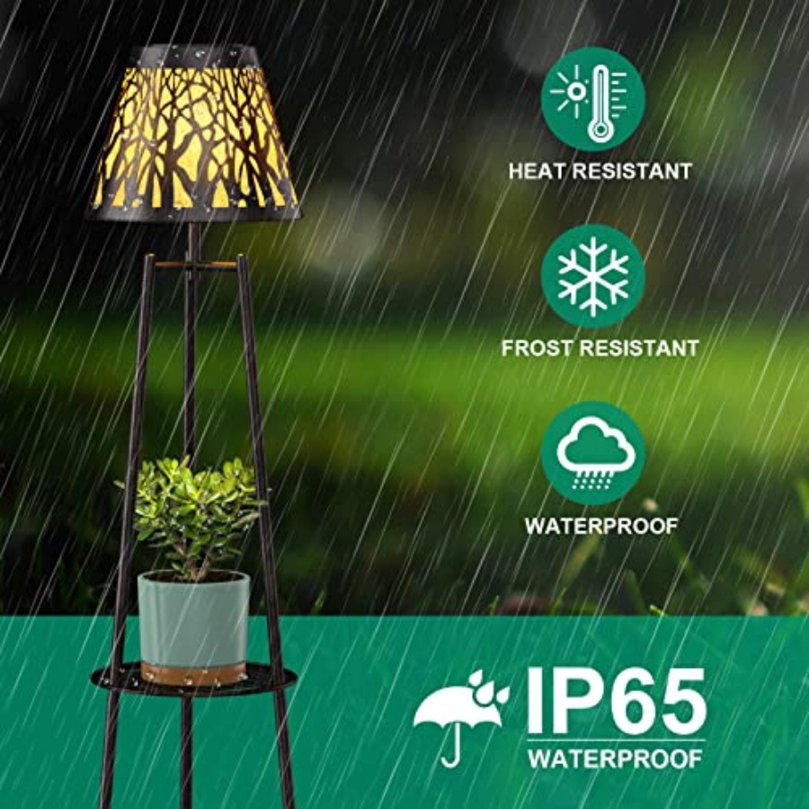 2 Pack Outdoor Solar Floor Lam - огляд і ціна Decor Lighting Floor Lamps