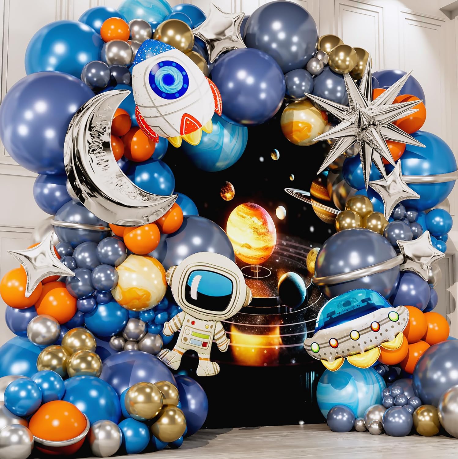 The Outer Space To The Moon Bl - огляд і ціна Orange Lighting Decor
