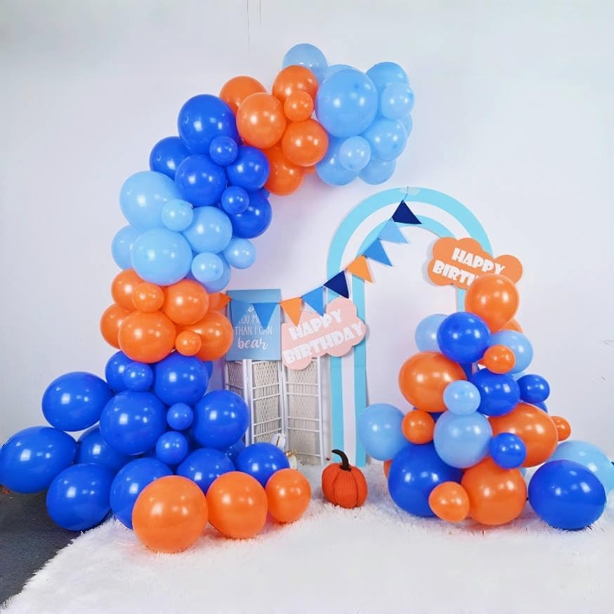 Orange Blue Balloon Arch Holid - огляд і ціна Orange Lighting Decor