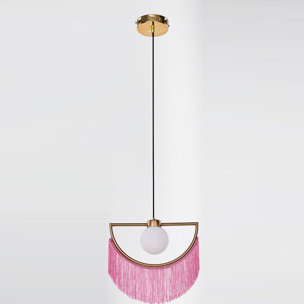 Boho Tassel Pendant Light Mode - огляд і ціна Geometric Lamp Shade