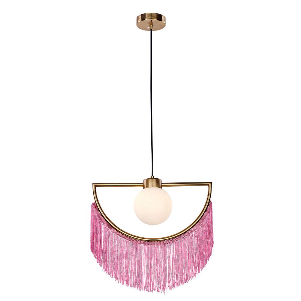Boho Tassel Pendant Light Mode - огляд і ціна Geometric Lamp Shade