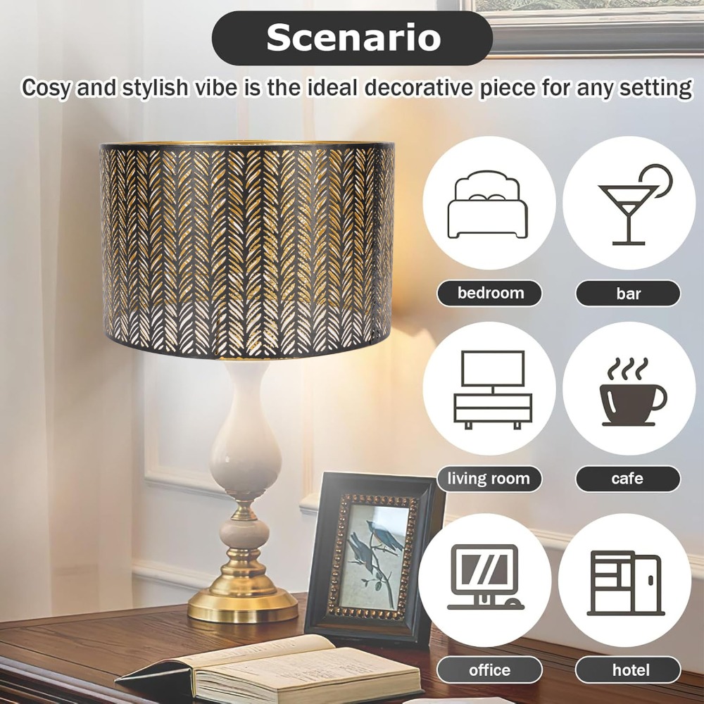Modern Iron Lampshade Geometri - огляд і ціна Geometric Lamp Shade