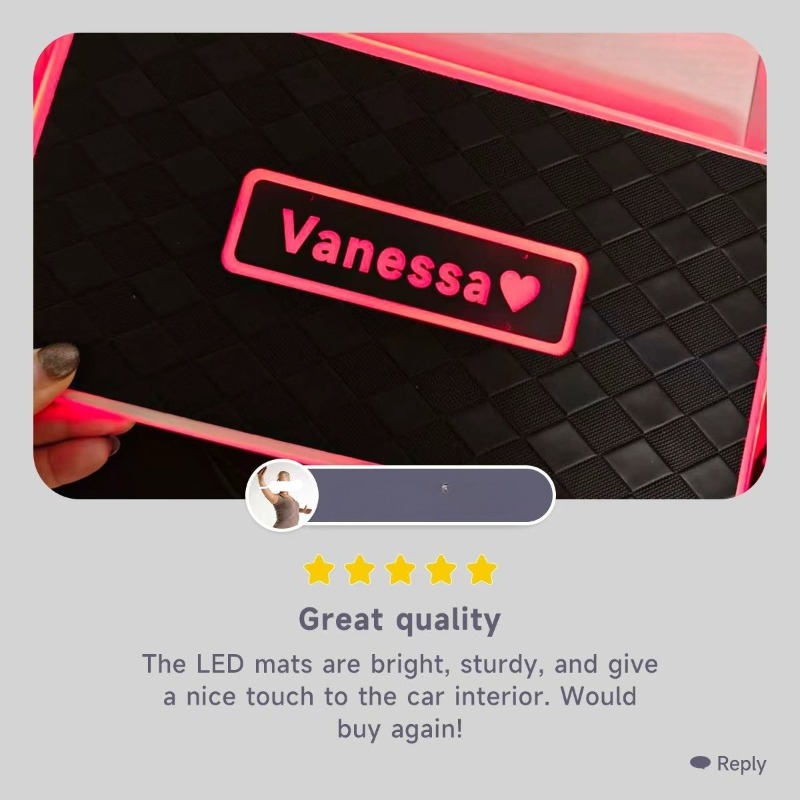 Universal Car LED Floor Mat Am - огляд і ціна Decor Lighting Floor Lamps