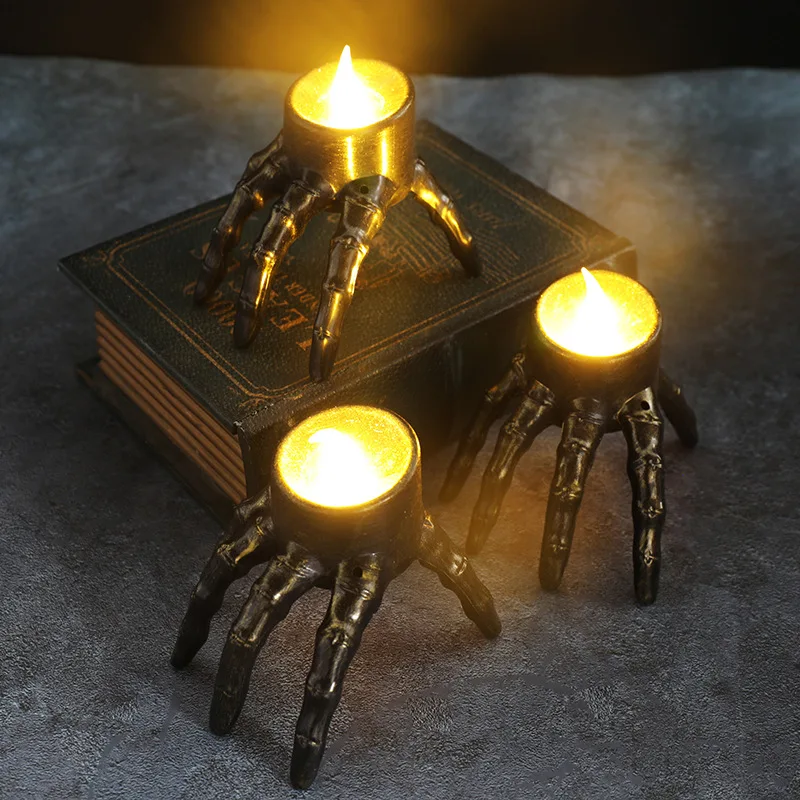 Halloween Break The Arm Skull  - огляд і ціна Orange Lighting Decor
