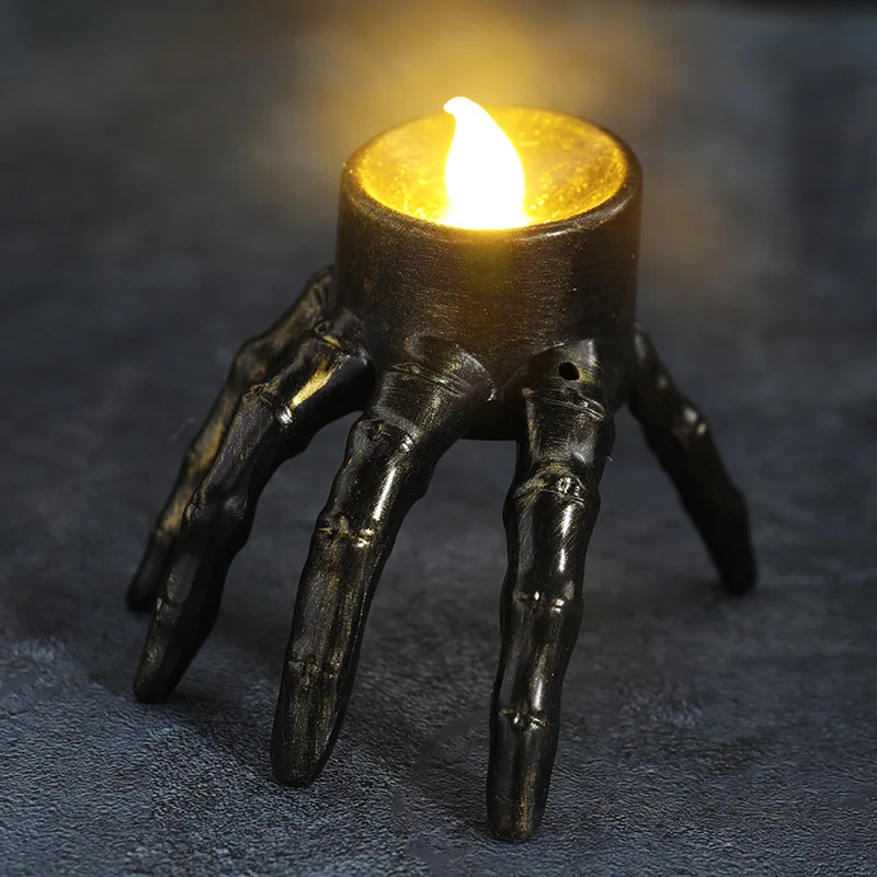 Halloween Break The Arm Skull  - огляд і ціна Orange Lighting Decor