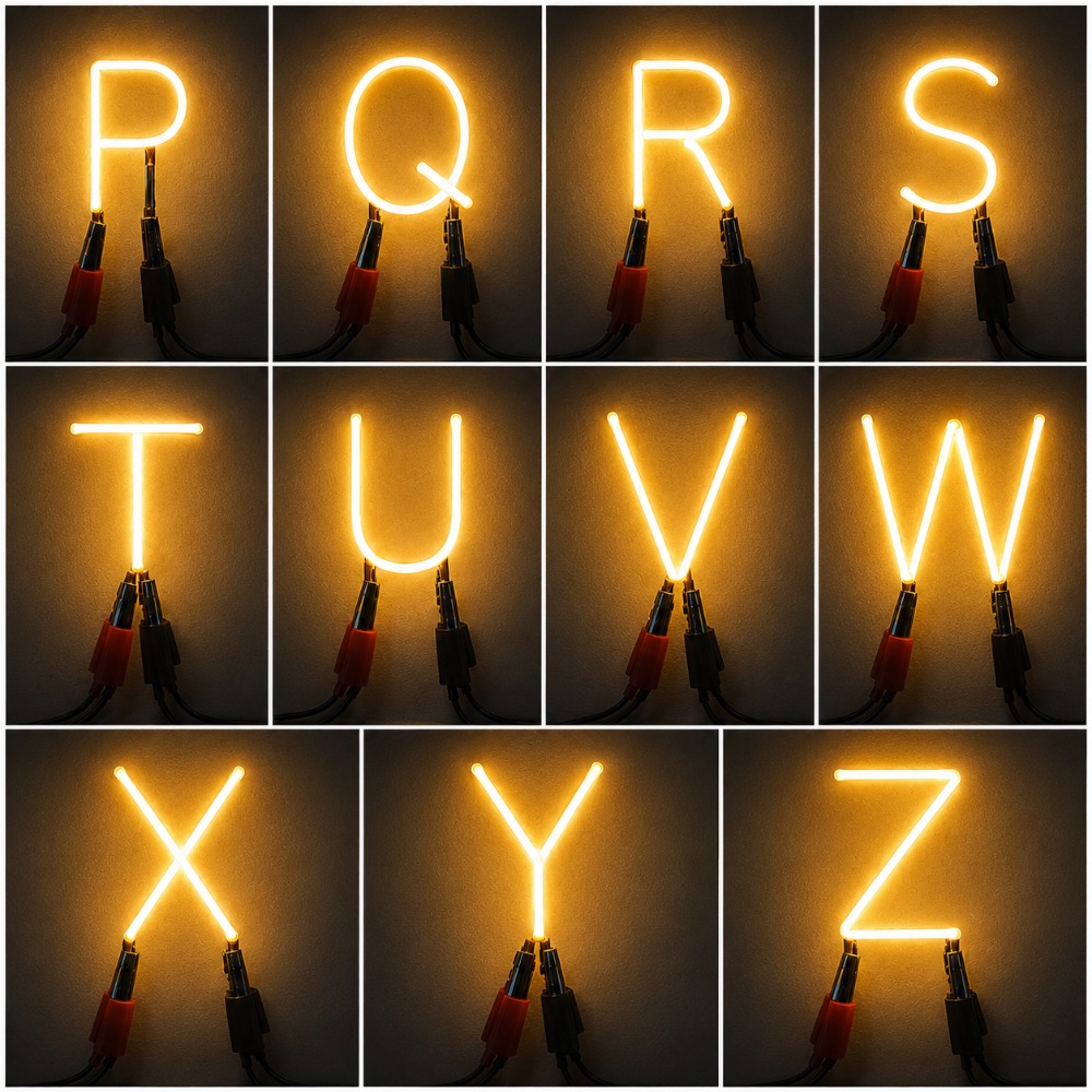 Freely Arrangeable 26 Letters  - огляд і ціна Lighting Decor Store