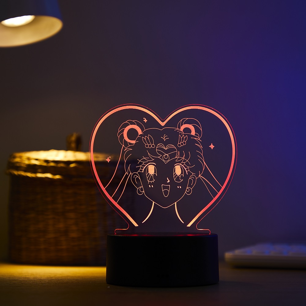 Cartoon character Tsukino Usag - огляд і ціна Led Moon Lamp